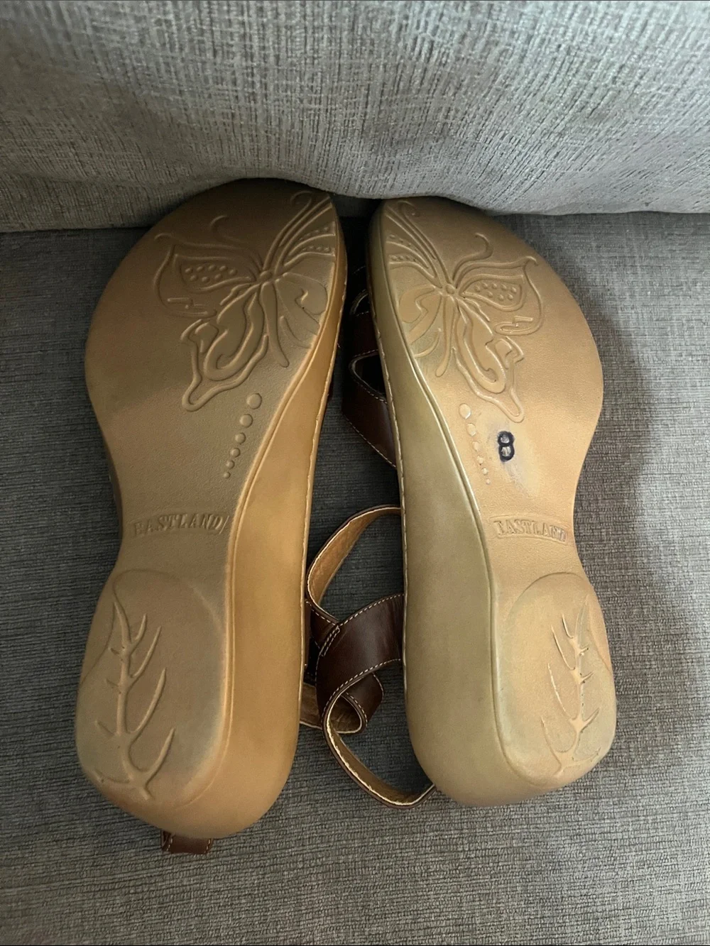 Eastland brown leather